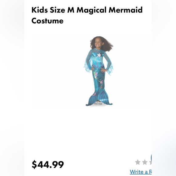 Magical Mermaid Costume - Picture 2 of 8